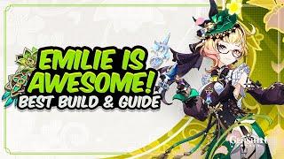 COMPLETE EMILIE GUIDE! Best Emilie Build - Artifacts, Weapons, Teams & Showcase | Genshin Impact