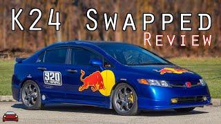 K24 Swapped 8th Gen Civic Si Review - Is The K24 BETTER Than The K20??