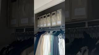 Tips para organizar el CLOSET fácil y práctico | Apartment Series part 21 #organization #closet