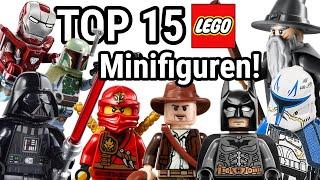 Die TOP 15 besten LEGO Minifiguren aller Zeiten!