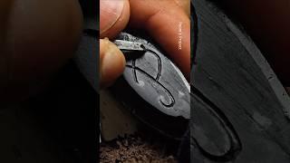 Installing a luxurious axe handle  #woodworking