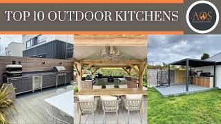 TOP 10 OUTDOOR KITCHENS 2024