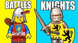 I Upgraded LEGO KNIGHTS to be 100X Better...