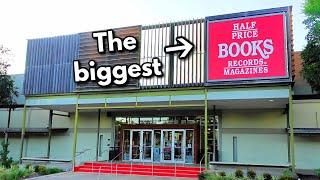 I Went to the LARGEST Half Price Books Store!