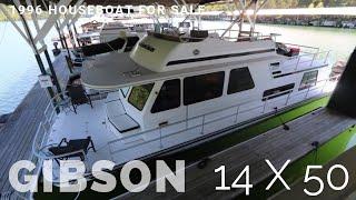 Houseboat For Sale Houseboats Buy Terry 1996 Gibson 14 x 50