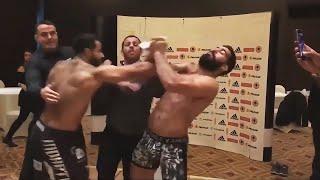 Lose control / Fights during weigh-in Part 1