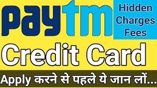 Paytm First Card Hidden Charges Apply | Saurabh Karwi