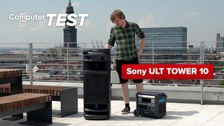 Sony ULT Tower 10 w teście: impreza do potęgi dziesiątej