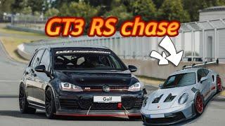 Porsche GT3 RS chase// Golf 7 GTI // Bilster Berg GP-Days 14.06.24