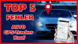 TOP 5 Fehler beim Auto GPS Tracker Kauf als Diebstahlschutz