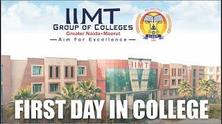 Ms. Shivangi | BJMC Course | First Day in College | IIMT Group of Colleges, Greater Noida