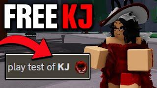 You Can Now GET KJ FOR FREE In The Strongest Battlegrounds.