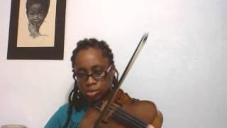 Keisha Baisden- Bach Partita No. 3 in E major- Gigue- Slow for Practice