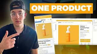 How To Create A ONE PRODUCT Shopify Store in 2025 (step by step) | $960k+ revenue in 90 days.