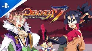 Disgaea 7: Vows of the Virtueless - New Features Trailer | PS5 & PS4 Games