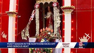 Feast season in North End kicks off amid serious heat