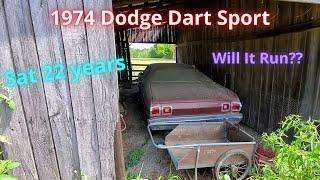 1974 Dodge Dart Sport Sat 22 Years! Will It Run???
