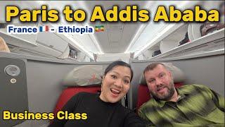 Ethiopian Airlines Business Class Flight to East Africa | Flight from Paris to Addis Ababa