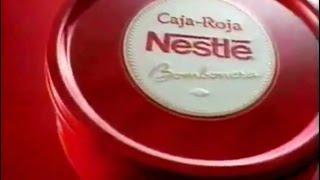 1994 Bombones Caja Roja de Nestlé Porque Hoy es Hoy - Publicidad España Anuncio Chocolate Praline