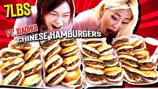 $3000 CASH PRIZE - 15 CHINESE HAMBURGERS FOOD CHALLENGE IN TAIWAN! ft. @xiaohui_foodie #RainaisCrazy