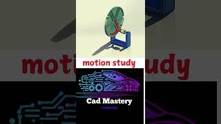 SolidWorks Motion Study  #solidworks #engineering #3ddesign #mechanical