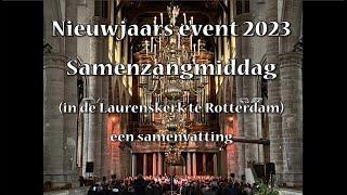 Nieuwjaars Zangmiddag in de Laurenskerk, 2023