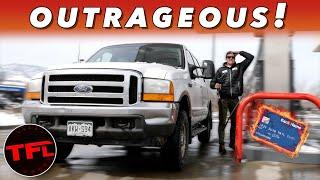 You Won't Believe How Much It Costs To Fill Up The Largest SUV Ever Made (Ford Excursion)