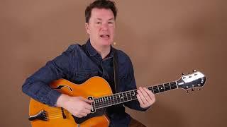  Jazz Guitar Comping Lesson - Blue Collar Blues: Breakdown - Sean McGowan