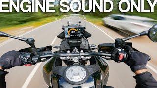 BEST-SOUNDING A2 BIKE you can buy in 2024 - CFMOTO 450MT exhaust sound [RAW Onboard]