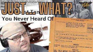 Someone Signed Off On This Thing - The Worst Tank You Never Heard Of from The Chieftain - Reaction