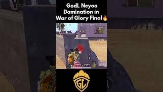 GodLike Neyoo Domination Montage in Bgmi Scrims| War of Glory #shorts #neyoo #godlike