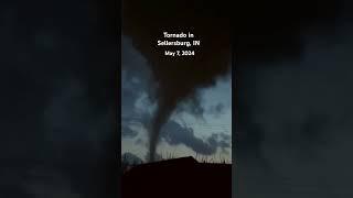 #tornado in #sellersburg #indiana May 7, 2024 #WDRB Weather Isak Guernsey