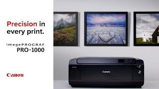 Create Exceptional Prints with the Canon imagePROGRAF PRO-1000