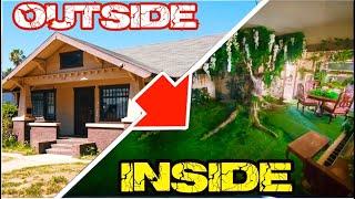 THIS HOUSE HAS A FOREST IN THE LIVING ROOM! (INSIDE LOOK AT "THE GREEN HOUSE" STUDIO TOUR EP.2)