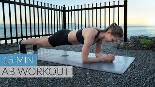 15 MIN AB Sunrise Workout | No Repeat