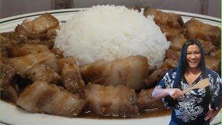 Humba Bisaya ( Humba Recipe ) Filipino Cooking Channel in English - Delicious Pork Belly Stew