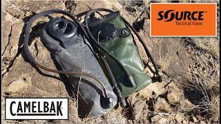 The Levergun Bum Field Review: CamelBak vs. Source Tactical Gear Hydration Reservoir/Bladder