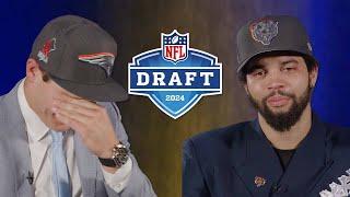 NFL Rookies Get Emotional Reacting to Letters from Loved Ones | 2024 NFL Draft