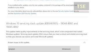 Cumulative Update for Windows 10 Version 22H2 for x64 based Systems KB5043064