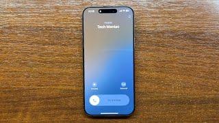 Apple iPhone 16 Pro Max 512 GB Desert Titanium Unboxing & Incoming Call (iOS 18.0)