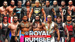 WWE 2K25-30 Man Royal Rumble Match: All-Time Greats