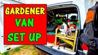 Gardener/Landscaper Van Set Up - Peugeot Partner (Running a Gardening Business)