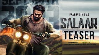 Salaar - Official Teaser | Prabhas & Shruti Haasan | Prashant Neel | Telugu cult