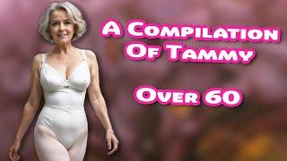 Tammy Compilation | Natural Older Women Over 60 Showcasing Herself in Various Poses
