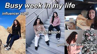 A BUSY WEEK IN MY LIFE: brand trip, taxes, photoshoot, etc