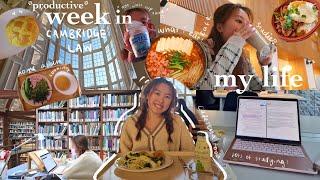 productive week in my life @ cambridge university | what i eat as a student, busy studies ️ law
