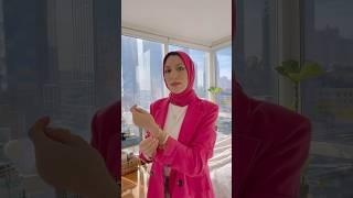 Styling a HOT PINK hijab  #Hijab #HijabStyle #BambooWoven #HijabTutorial