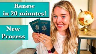 Renew Your Passport ONLINE! | How to Renew Your US Passport in 2022 | NEW Passport Renewal Process