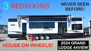 MOBILE MANSION! BETTER than a Tiny House! 2024 Grand Lodge 44VIEW!