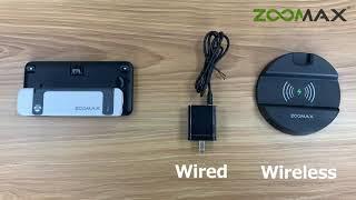 Zoomax Luna 6 - Electronic Video Magnifier with Unique Wireless Charger